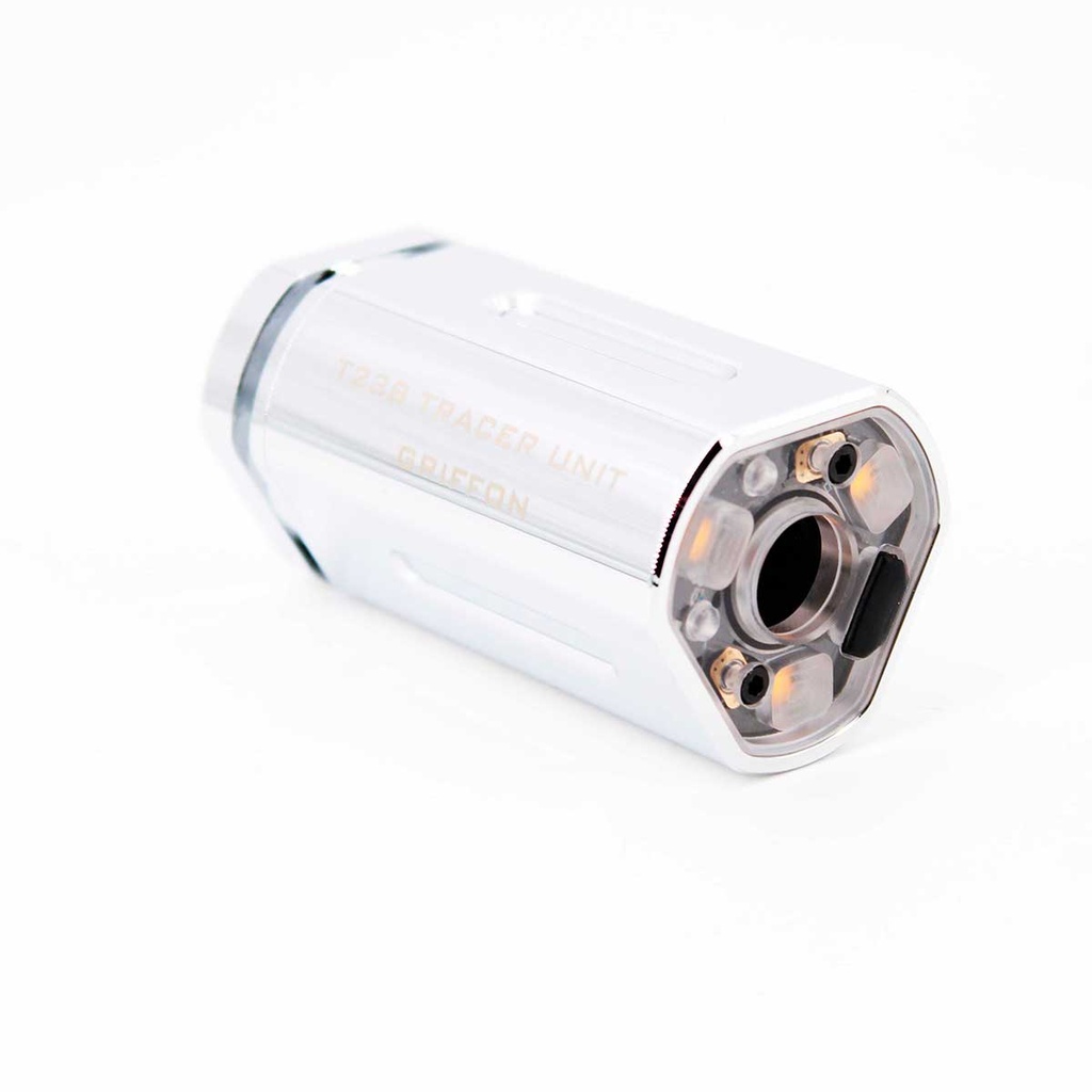 SILENCIADOR TRAZADOR T238 GRIFFON PLATA