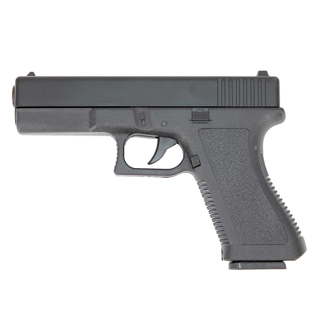 PISTOLA VIGOR MUELLE TIPO GLOCK NEGRA