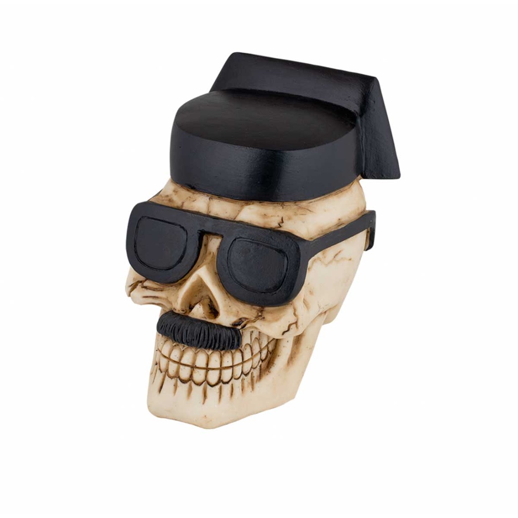 CABEZA RESINA CALAVERA GUARDIA CIVIL 15 CM