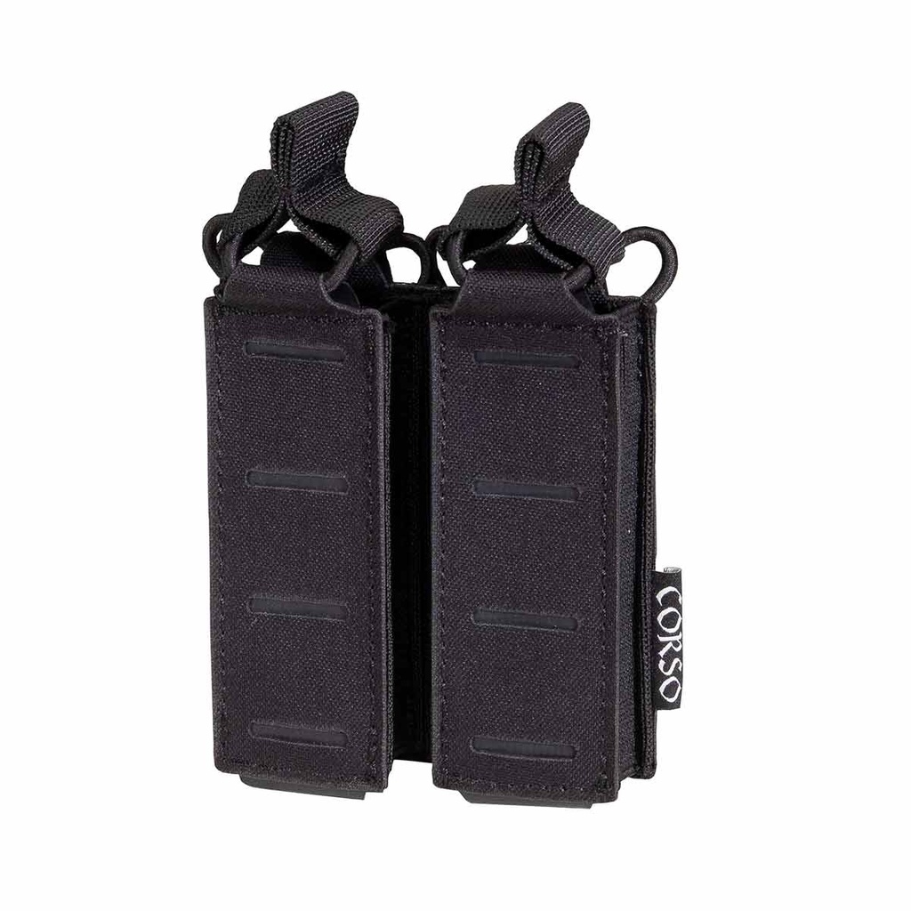 POUCH CORSO CARGADOR PISTOLA DOBLE DAGGER MK1 LASER NEGRO