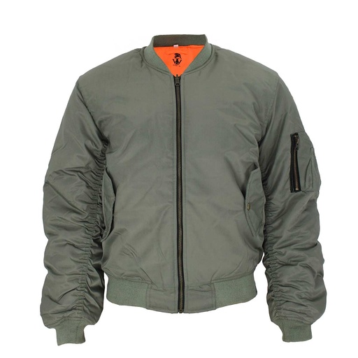 [IW-200201-OD-XS] CAZADORA BOMBER IMMORTAL VERDE (XS)