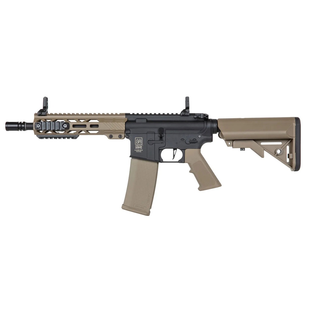 FUSIL SPECNA ARMS SA-F08 FLEX HAL ETU NEGRO-TAN