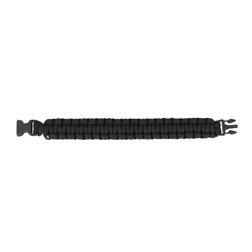 [IW-0104-BK-S] PULSERA PARACORD IMMORTAL 1.9CM NEGRA (S)