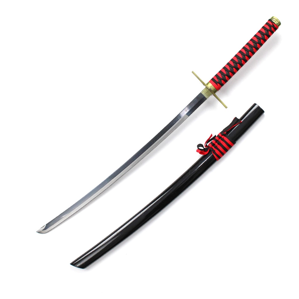 KATANA BH 1016 BCH 104CM ACERO NEGRA-ROJA