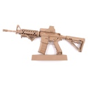 FUSIL BH M4 ESCALA 1:3 28CM TAN