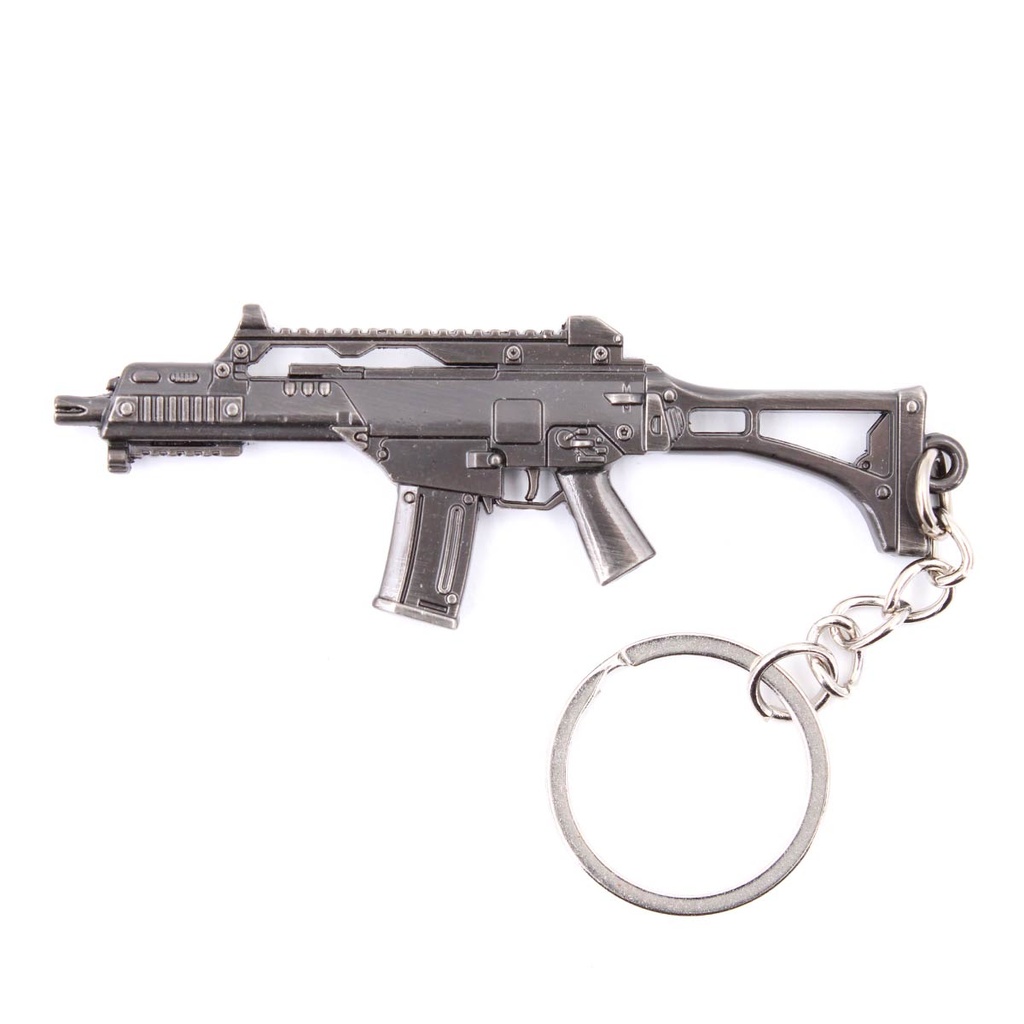 LLAVERO BH FUSIL G36 8CM GRIS