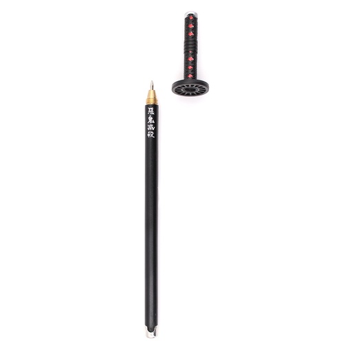 [BH-1203] KATANA BH BOLÍGRAFO 1203 DMSY 20CM NEGRO