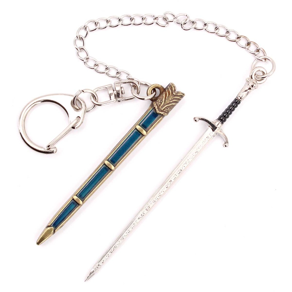LLAVERO BH ESPADA 1207 GOT 9CM PLATA