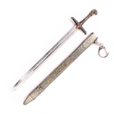 LLAVERO BH ESPADA 1209 GOT 9CM DORADO