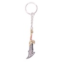LLAVERO BH ESPADA 1228 GOW 6CM PLATA-DORADO