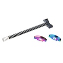 COWCOW AAP01 ALUMINIUM GUIDE ROD SET BLACK