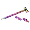 COWCOW AAP01 ALUMINIUM GUIDE ROD SET RAINBOW