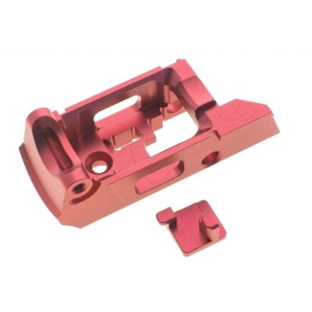 COWCOW AAP01 ALUMINUM ENHANCED TRIGGER HOUSING RED