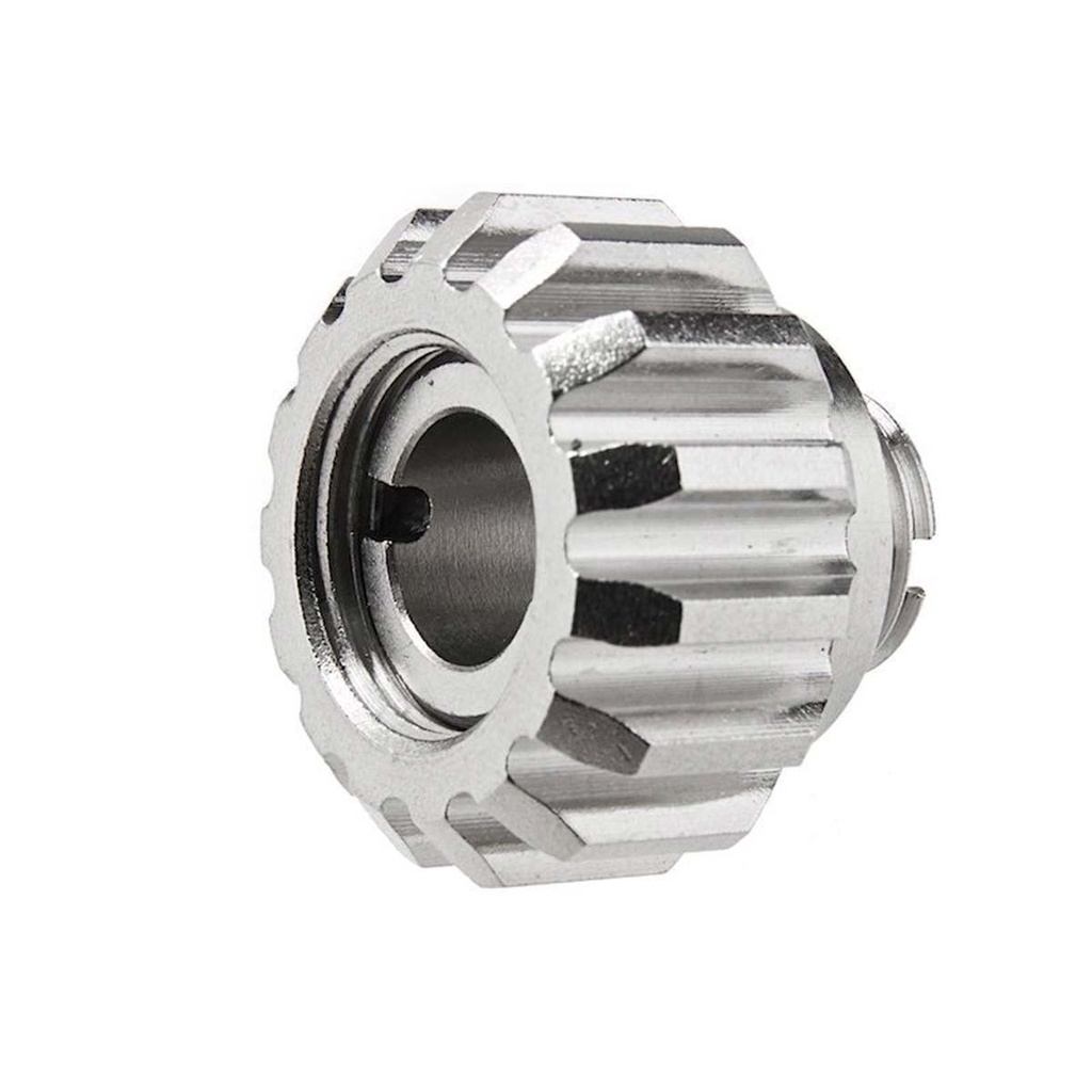 COWCOW A02 SILENCER ADAPTER SILVER