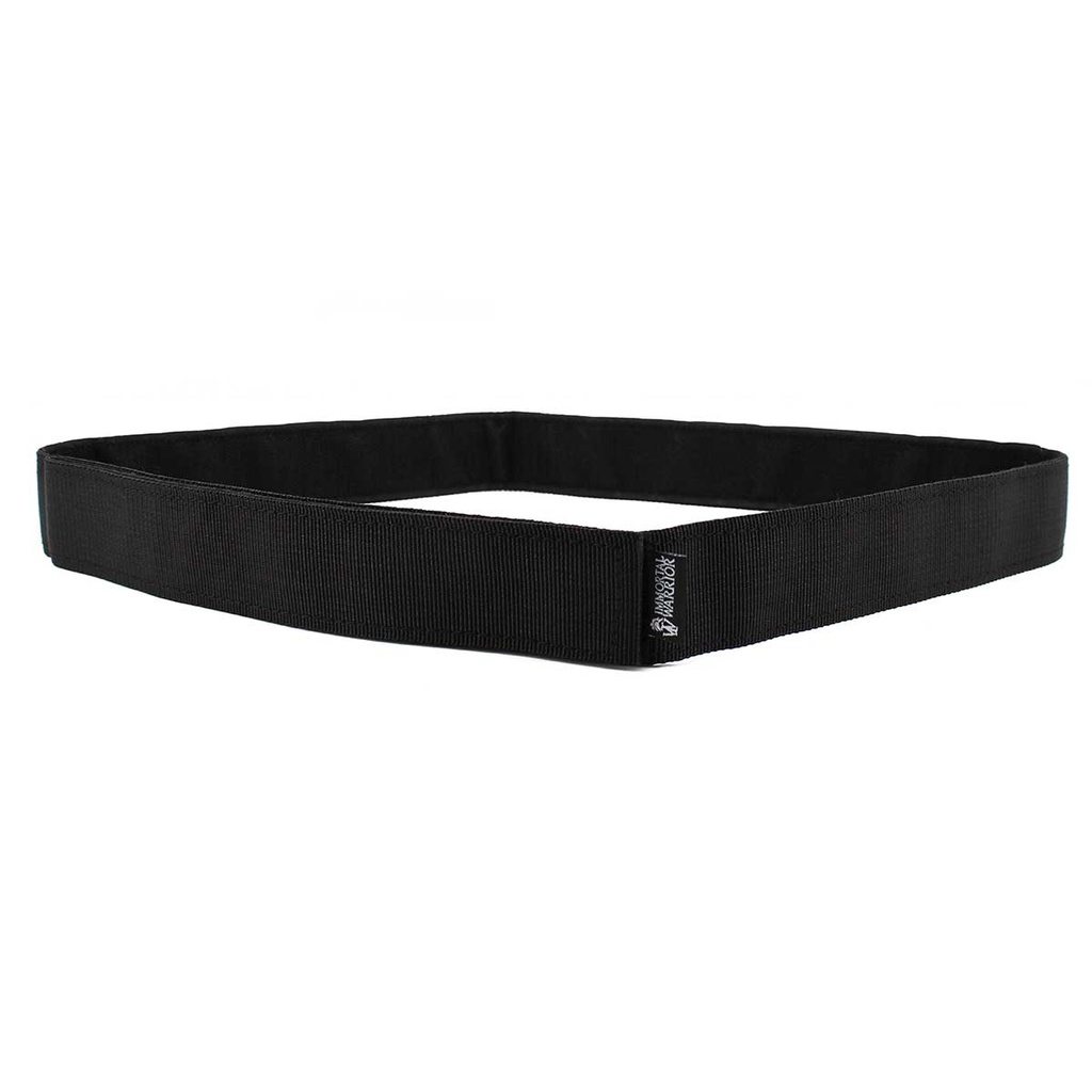 CINTURON  IMMORTAL WARRIOR VELCRO INTERIOR MACHO 112X4CM NEGRO
