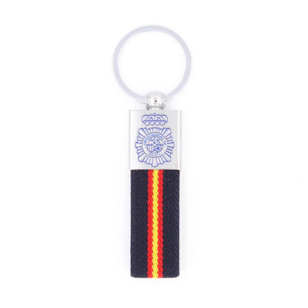 LLAVERO POLICIA NACIONAL ESPAÑA ARRIBA META. MARINO