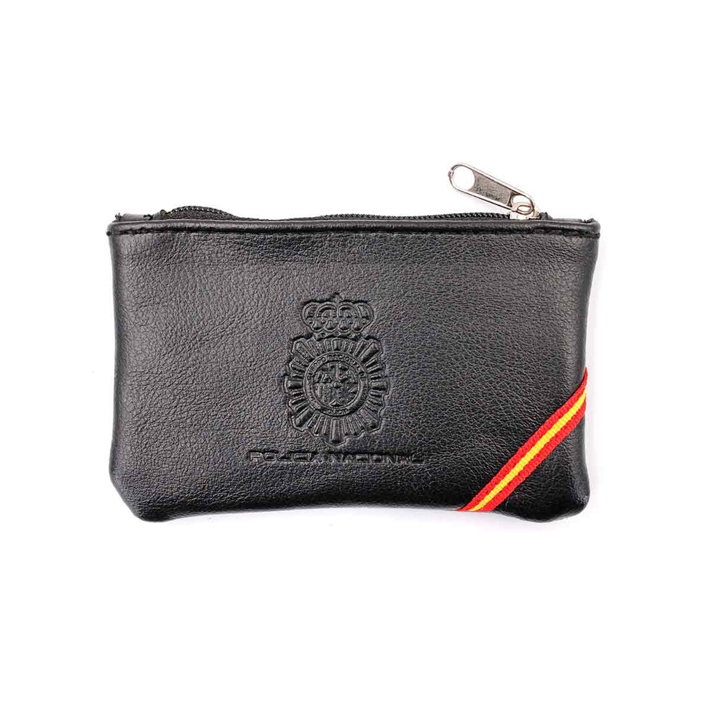 MONEDERO IMMORTAL POLICIA NACIONAL PIEL NEGRO
