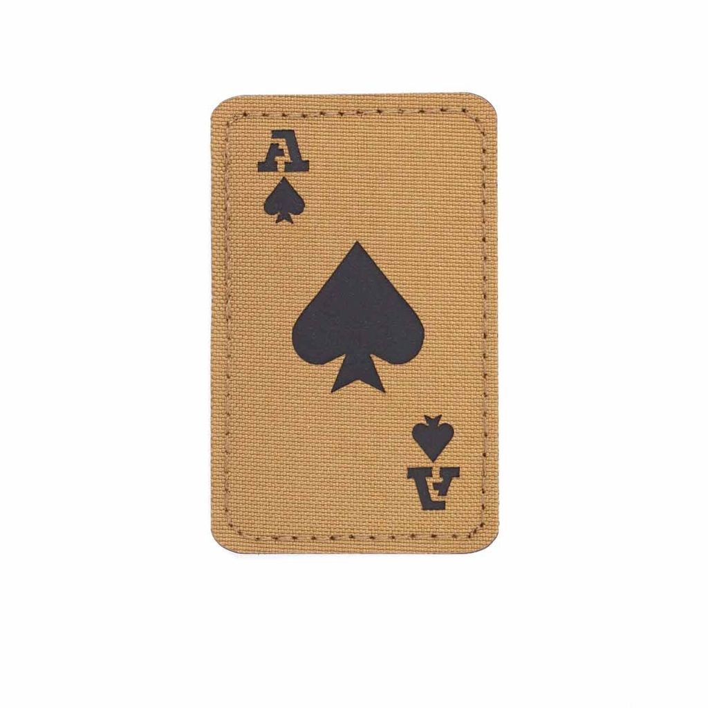 PARCHE IMMORTAL CARTA AS DE PICA IR COYOTE