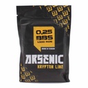 BOLAS ARSENIC KRYPTON 0.25G 1000RDS BLANCA