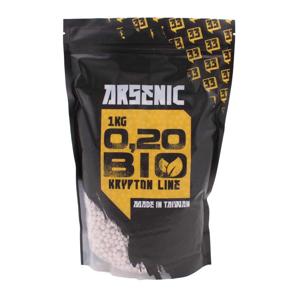 BOLAS ARSENIC KRYPTON BIO 0.20G 1KG BLANCA
