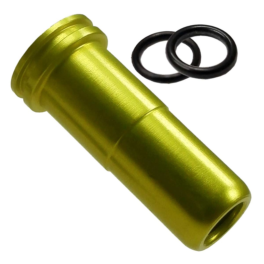 NOZZLE M249 FPS  ALUMINIO C/JUNTOA TORICA DORADO