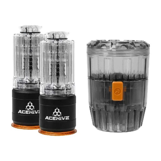 [PAG0100-B-101] PACK ACETECH ACEHIVE X2 & SPAWNER NEGRO