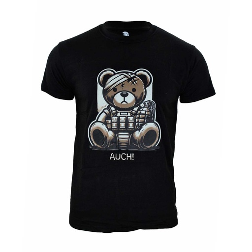 [IW-110118-S] CAMISETA IMMORTAL TEDDY AUCH NEGRA (S)