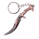 LLAVERO BH CUCHILLO 1243 VLT 9CM GRIS-DORADO