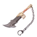 LLAVERO BH ESPADA 1253 GOW 13CM GRIS-DORADO