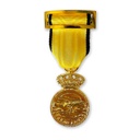 MEDALLA DANA DORADA