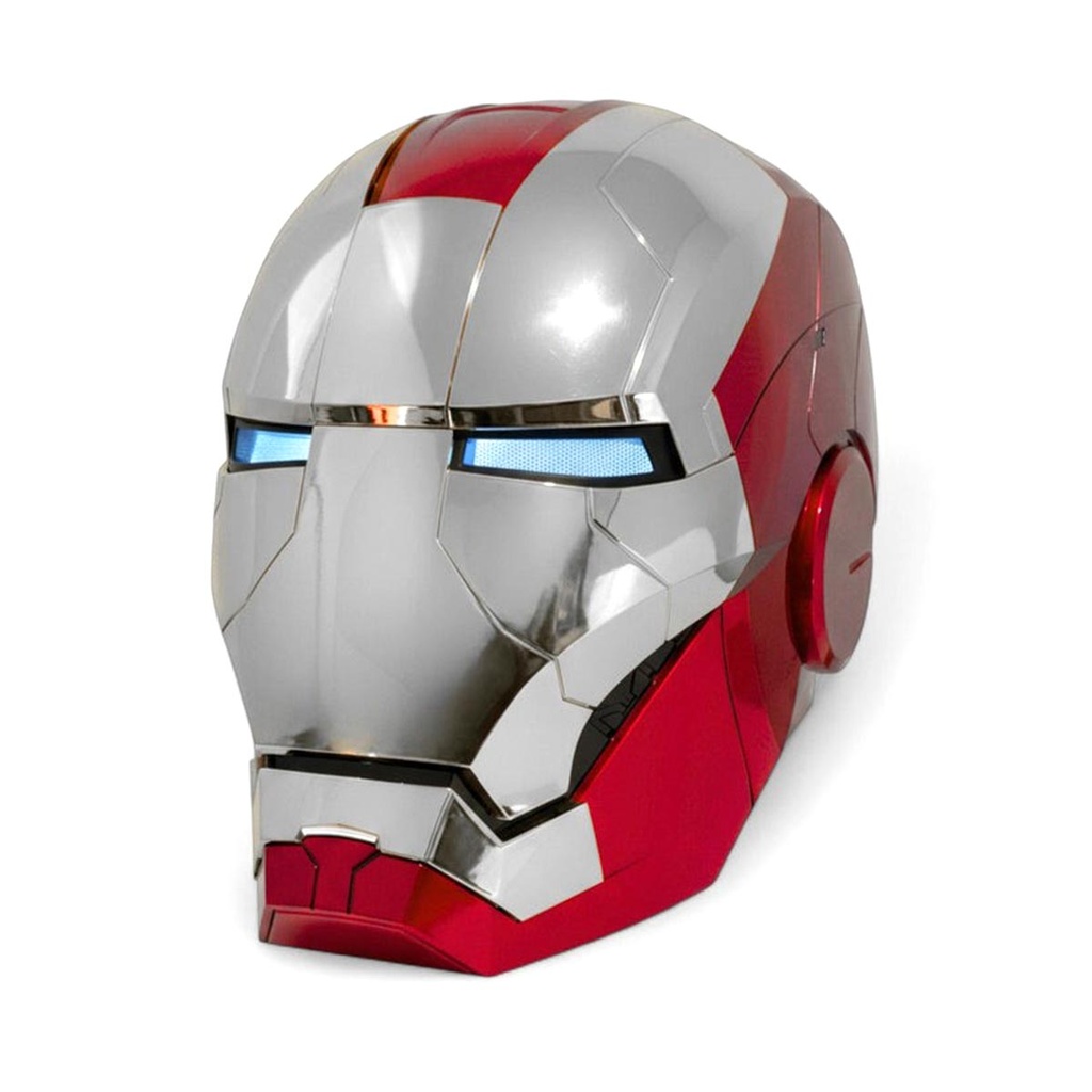 CASCO 126 IRM ROJO-PLATA