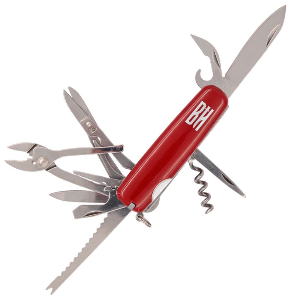 NAVAJA BH VIPER MULTIUSOS 519 10 USOS ROJA