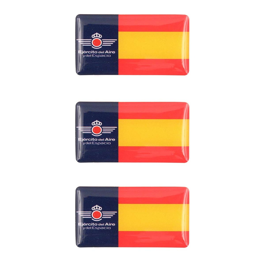 PEGATINA IMMORTAL 3D 3PCS EJERCITO AIRE