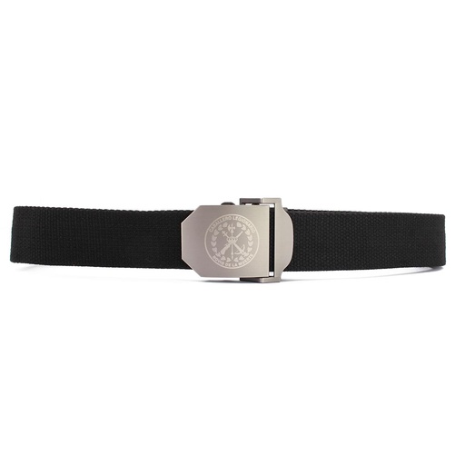 [IW-2114-LE] CINTURON IMMORTAL HEBILLA LEGION PLATA