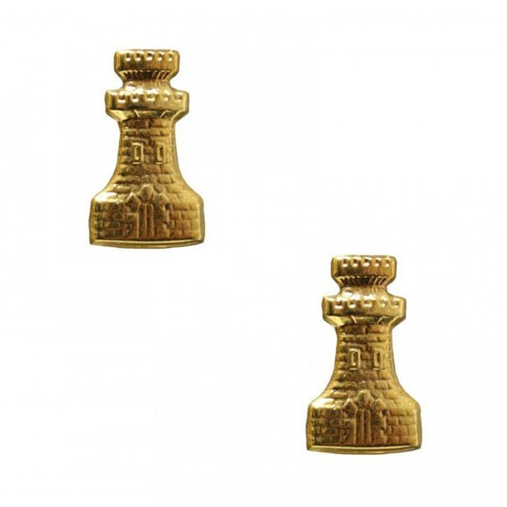 EMBLEMA IMMORTAL METALICO CUELLO 2PCS INGENIERO