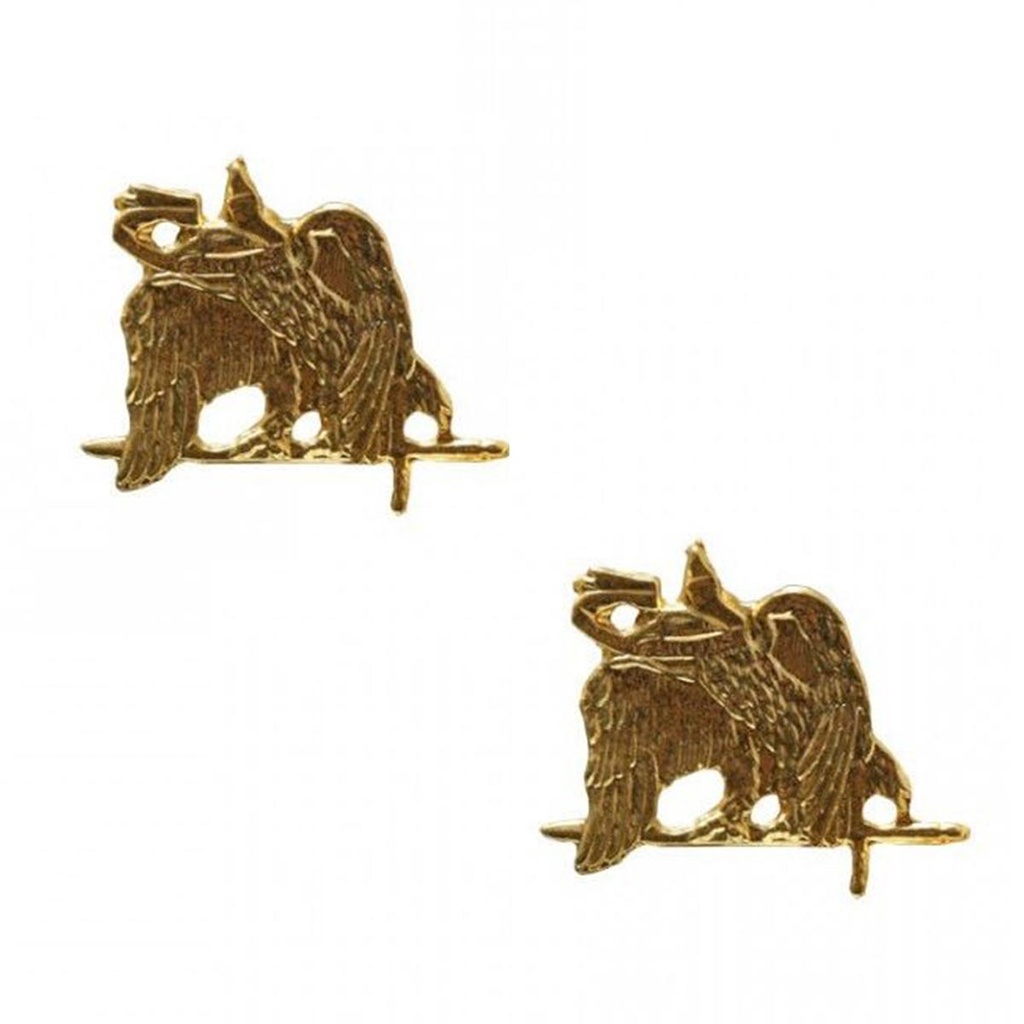 EMBLEMA IMMORTAL METALICO CUELLO 2PCS ESPECIALISTA
