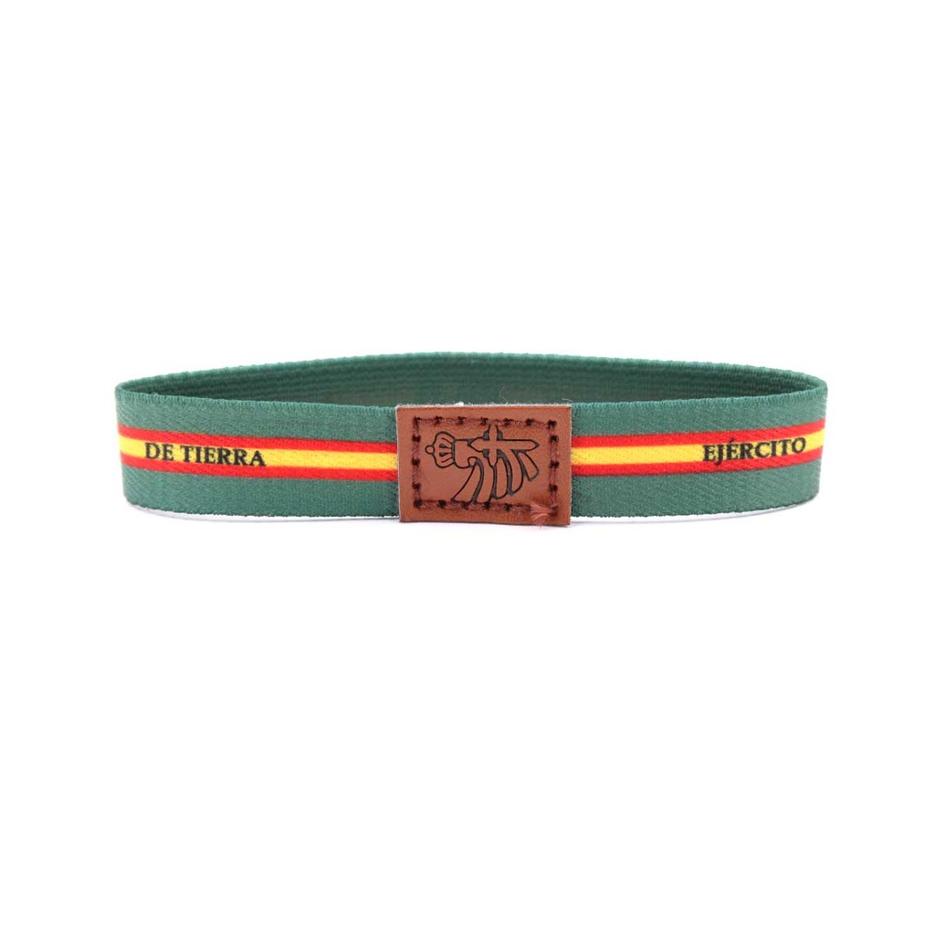PULSERA IMMORTAL ELASTICA EJERCITO TIERRA VERDE