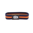 PULSERA IMMORTAL ELASTICA POLICIA NACIONAL AZUL