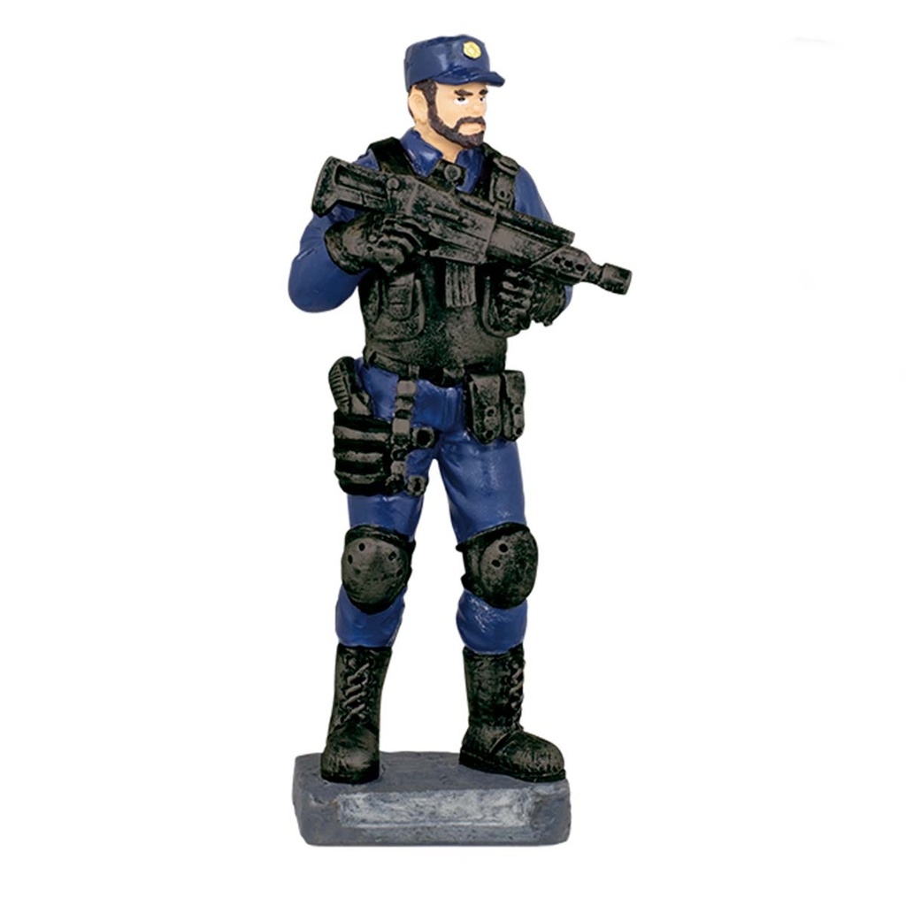 FIGURA RESINA TOLE10 POLICIA NACIONAL