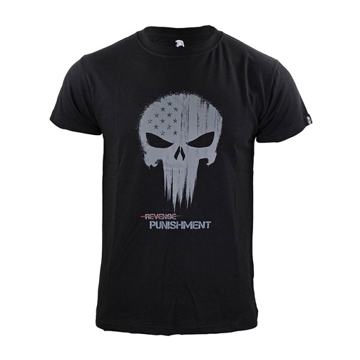 [IW-110130-BK-S] CAMISETA IMMORTAL REVENGE PUNISHMENT NEGRA (S)