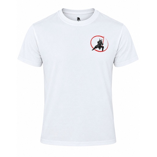 [IW-110131-WH-S] CAMISETA IMMORTAL SAMURAI BLANCA (S)