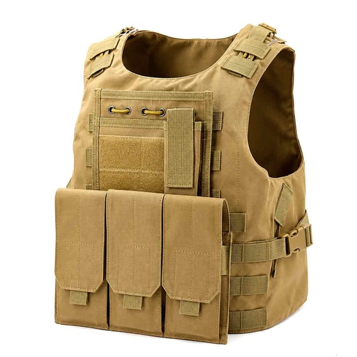 [IW-17114-CO] CHALECO IMMORTAL TACTICO FSBE COYOTE