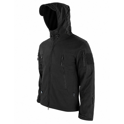 [CRS-150113-BK-S] CHAQUETA CORSO BONNY SOFTSHELL NEGRA (S)