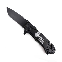 [19520GR255] NAVAJA ALBAINOX POLICIA NACIONAL 255 CON FUNDA NEGRA