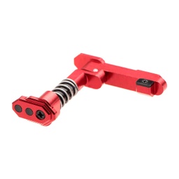 [MX-MAR001SBR/AZ34998] RETEN-B CARGADOR MAXX MODEL AVANZADO ALUMINIO CNC ROJO